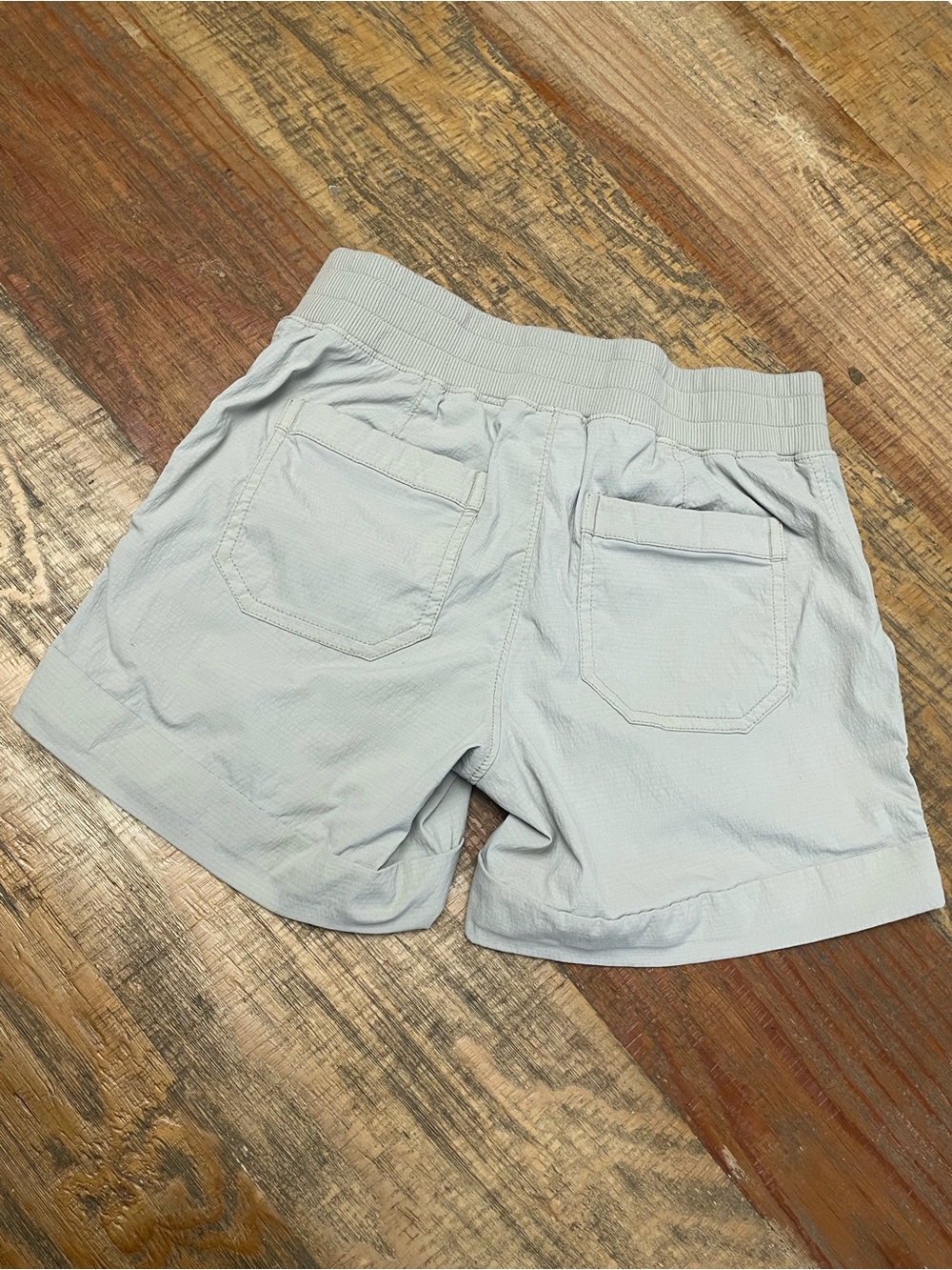 Lot /3 Athleta Trekkie Shortie Shorts Women's Size 2 Green Nylon hiking Outdoor - Picture 2 of 9